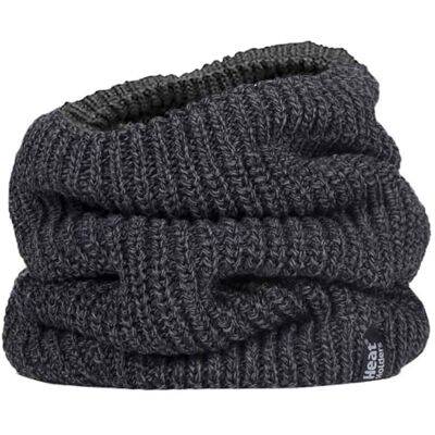 Heat Holders - Dikkethermo nekwarmer voor heren - Houtskool One Size Heat Holders - Dikkethermo nekwarmer voor heren - Houtskool One Size