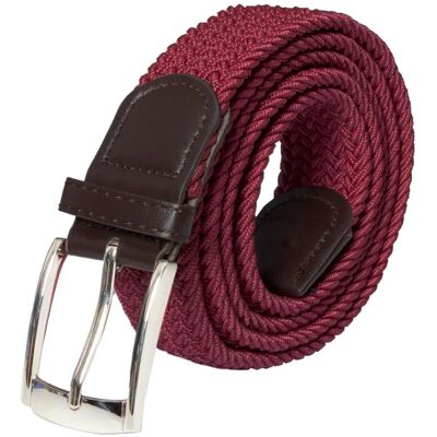 Enzo Unisex Riem - Bourgondië S/M Enzo Unisex Riem - Bourgondië S/M