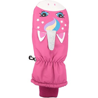 Mountain Warehouse Kinderen/Kinderen Critter Eenhoorn Skihandschoenen (Roze) XS Mountain Warehouse Kinderen/Kinderen Critter Eenhoorn Skihandschoenen (Roze) XS