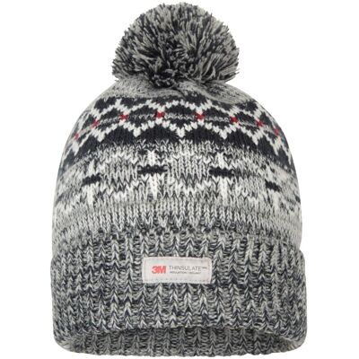 Mountain Warehouse Heren Fair Isle Thinsulate Muts (Navy) One Size Mountain Warehouse Heren Fair Isle Thinsulate Muts (Navy) One Size