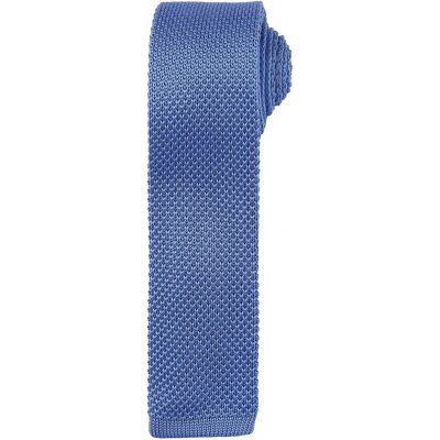 Premier Heren Slanke structuur gebreide effect stropdas (Pakket van 2) (Middenblauw) One Size Premier Heren Slanke structuur gebreide effect stropdas (Pakket van 2) (Middenblauw) One Size