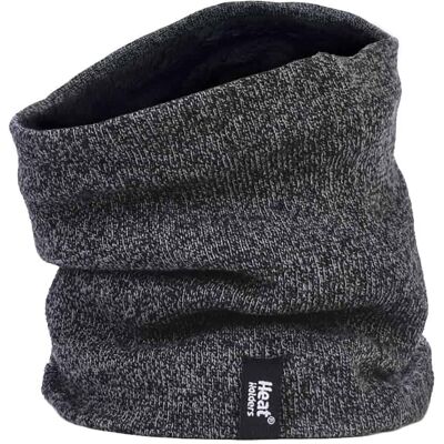Heat Holders - Thermische nekwarmer voor heren - Grijs One Size Heat Holders - Thermische nekwarmer voor heren - Grijs One Size