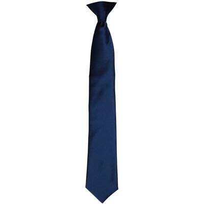 Premier Unisex Satin Strik - Marineblauw Premier Unisex Satin Strik - Marineblauw