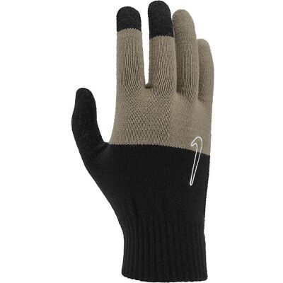 Nike Gebreide Swoosh Grip Handschoenen 2.0 voor volwassenen (Grafisch Zwart/Kaki/Kokosmelk) L/XL Nike Gebreide Swoosh Grip Handschoenen 2.0 voor volwassenen (Grafisch Zwart/Kaki/Kokosmelk) L/XL