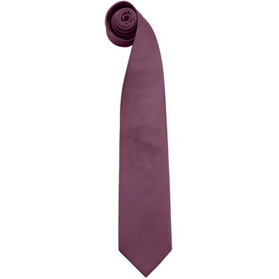 Premier Heren Kleuren Mode Stropdas (Paars) One Size Premier Heren Kleuren Mode Stropdas (Paars) One Size