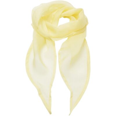 Premier Dames/Dames Chiffon Sjaal (Citroen) One Size Premier Dames/Dames Chiffon Sjaal (Citroen) One Size