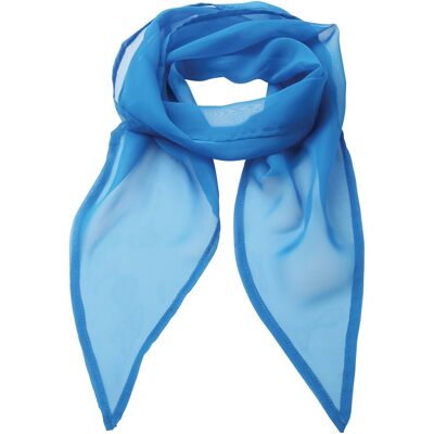 Premier Dames/vrouwenwerk Chiffon Formele Sjaal (Saffier) One Size Premier Dames/vrouwenwerk Chiffon Formele Sjaal (Saffier) One Size