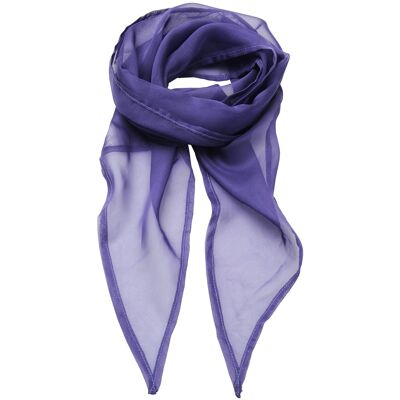 Premier Dames/vrouwenwerk Chiffon Formele Sjaal (Paars) One Size Premier Dames/vrouwenwerk Chiffon Formele Sjaal (Paars) One Size
