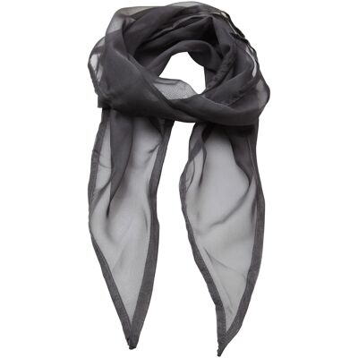 Premier Dames/vrouwenwerk Chiffon Formele Sjaal (Donkergrijs) One Size Premier Dames/vrouwenwerk Chiffon Formele Sjaal (Donkergrijs) One Size