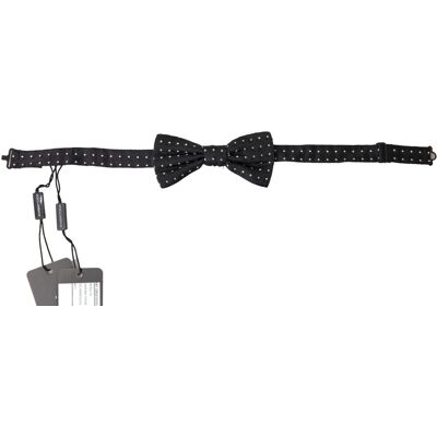 Dolce & Gabbana Gr053ego Vlinderdas met Pois-Oontwerp One Size Dolce & Gabbana Gr053ego Vlinderdas met Pois-Oontwerp One Size