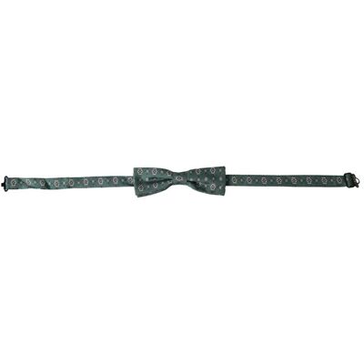 Dolce & Gabbana Bloemige Voorgeknoopte Vlinderdas One Size Dolce & Gabbana Bloemige Voorgeknoopte Vlinderdas One Size