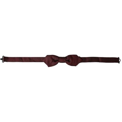 Dolce & Gabbana Vlinderdas Geometrisch Patroon One Size Dolce & Gabbana Vlinderdas Geometrisch Patroon One Size