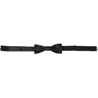 Dolce & Gabbana Vlinderstrik Geometrisch Patroon One Size Dolce & Gabbana Vlinderstrik Geometrisch Patroon One Size