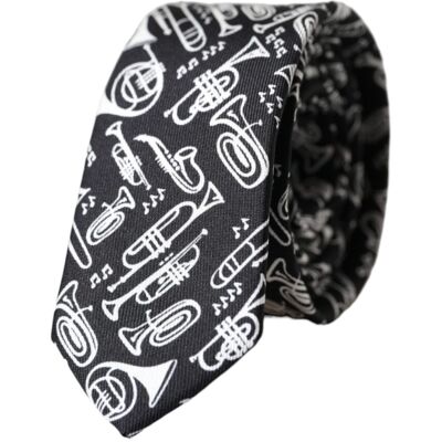 Dolce & Gabbana Muziekstropdas Kra3397 One Size Dolce & Gabbana Muziekstropdas Kra3397 One Size