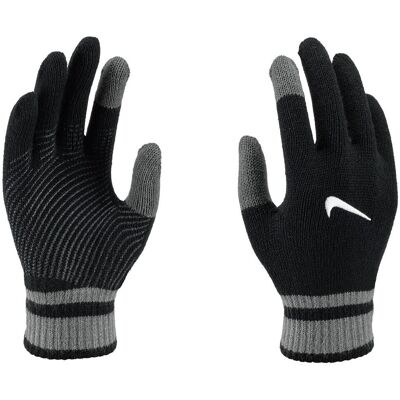 Nike Heren Y Grip Gebreide Handschoenen (Zwart) M Nike Heren Y Grip Gebreide Handschoenen (Zwart) M