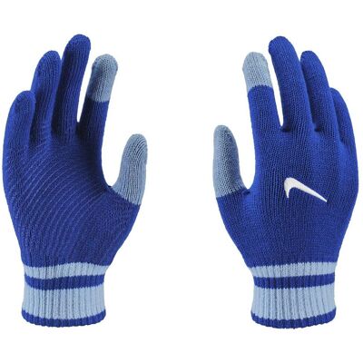 Nike Heren Y Grip Gebreide Handschoenen (Blauw) M Nike Heren Y Grip Gebreide Handschoenen (Blauw) M