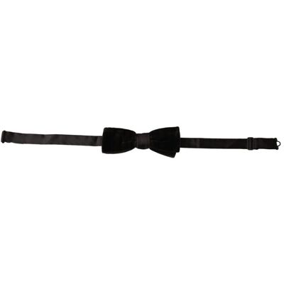 Dolce & Gabbana Fluwelen Vlinderdas Klassieke Stijl One Size Dolce & Gabbana Fluwelen Vlinderdas Klassieke Stijl One Size