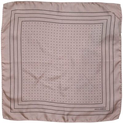 Dolce & Gabbana Gestippeld Rand Zakdoek One Size Dolce & Gabbana Gestippeld Rand Zakdoek One Size