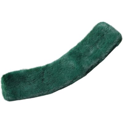 Dolce & Gabbana Groene Mijnenbont Kraag Dames Halswikkel Sjaal One Size Dolce & Gabbana Groene Mijnenbont Kraag Dames Halswikkel Sjaal One Size