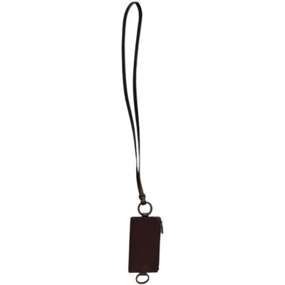 Dolce & Gabbana Bruine Kalfslederen Lanyard Logo Kaart Houder Portemonnee One Size Dolce & Gabbana Bruine Kalfslederen Lanyard Logo Kaart Houder Portemonnee One Size