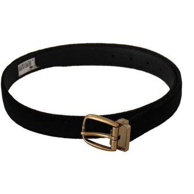 Dolce & Gabbana Velvet Riem Zwarte Stijl One Size Dolce & Gabbana Velvet Riem Zwarte Stijl One Size