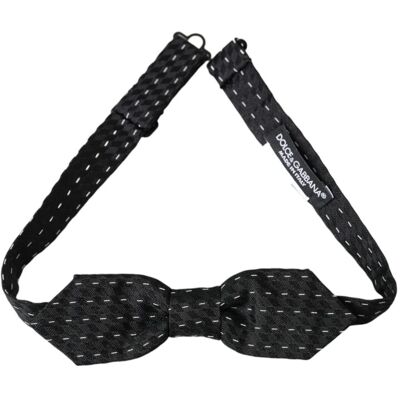 Dolce & Gabbana Zwarte Vlinderdas Ft3871 One Size Dolce & Gabbana Zwarte Vlinderdas Ft3871 One Size