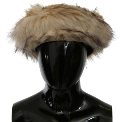 Dolce & Gabbana Nepbont Hoed Winterwarmte One Size Dolce & Gabbana Nepbont Hoed Winterwarmte One Size