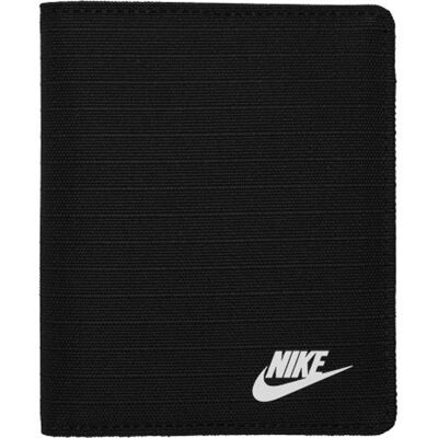 Nike Club Opvouwbare Portemonnee (Zwart/Wit) One Size Nike Club Opvouwbare Portemonnee (Zwart/Wit) One Size