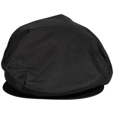 Dolce & Gabbana Zwarte Katoenen Newsboy Capello Cabbie Hoed XL Dolce & Gabbana Zwarte Katoenen Newsboy Capello Cabbie Hoed XL