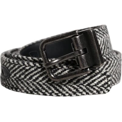 Dolce & Gabbana Gepolijste Tweedriem met Metalen Gesp One Size Dolce & Gabbana Gepolijste Tweedriem met Metalen Gesp One Size