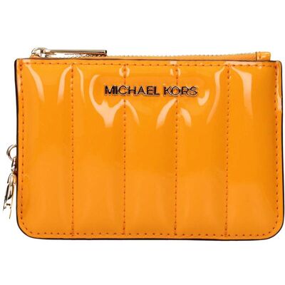 Michael Kors Oranje Leren Portemonnee One Size Michael Kors Oranje Leren Portemonnee One Size