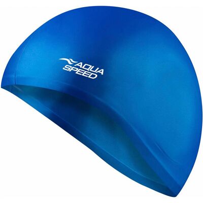 Aqua Speed Unisex Volwassen Zwemcap met Volledige Oorbedekking Zachte Siliconen Cap voor Gebruik in het Zwembad One Size Aqua Speed Unisex Volwassen Zwemcap met Volledige Oorbedekking Zachte Siliconen Cap voor Gebruik in het Zwembad One Size