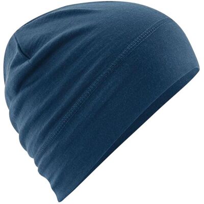 Beechfield Merinoswollen muts (Staalblauw) One Size Beechfield Merinoswollen muts (Staalblauw) One Size