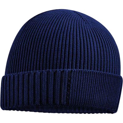 Beechfield Organic Cotton Engineered Patch muts (Marine Oxford) One Size Beechfield Organic Cotton Engineered Patch muts (Marine Oxford) One Size