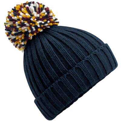 Beechfield Unisex Hygge muts voor volwassenen (Franse marine) One Size Beechfield Unisex Hygge muts voor volwassenen (Franse marine) One Size