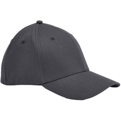 Beechfield EarthAware Organic Cotton Stretch Baseball Cap (Grafietgrijs) S/M Beechfield EarthAware Organic Cotton Stretch Baseball Cap (Grafietgrijs) S/M