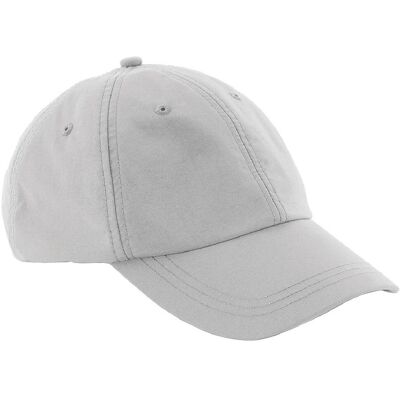 Beechfield Unisex Outdoor Waterdichte 6 Panel Baseball Cap (Lichtgrijs) One Size Beechfield Unisex Outdoor Waterdichte 6 Panel Baseball Cap (Lichtgrijs) One Size