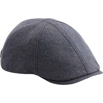 Beechfield Linnen zomer Gatsby pet (Blauw) One Size Beechfield Linnen zomer Gatsby pet (Blauw) One Size