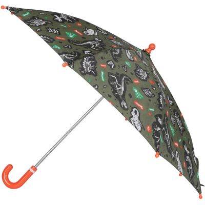 Mountain Warehouse Kinderen Dino Skelet Vouwparaplu (Donkergroen) One Size Mountain Warehouse Kinderen Dino Skelet Vouwparaplu (Donkergroen) One Size