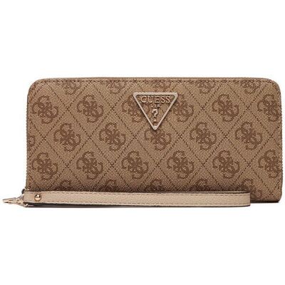 Guess Portemonnee Latte Logo One Size Guess Portemonnee Latte Logo One Size