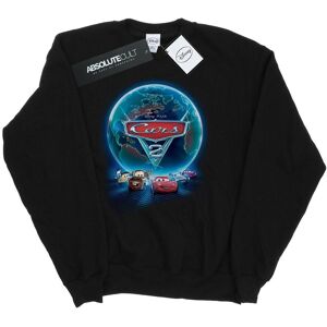 Disney Heren Cars Globe Movie Poster Sweatshirt (Zwart) L Disney Heren Cars Globe Movie Poster Sweatshirt (Zwart) L