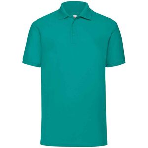 Fruit of the Loom Heren Piqué Polo Shirt (Smaragd) XL Fruit of the Loom Heren Piqué Polo Shirt (Smaragd) XL