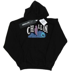 Disney Heren Lilo en Stitch Chillin Hoodie (Zwart) 4XL Disney Heren Lilo en Stitch Chillin Hoodie (Zwart) 4XL