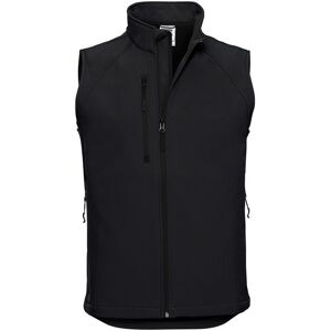 Russell Athletic Russell Heren Softshell Gilet (Zwart) L Russell Athletic Russell Heren Softshell Gilet (Zwart) L