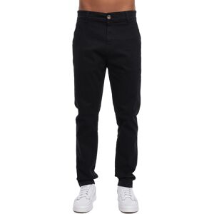 Crosshatch Heren Roysden Chinos (Zwart) 36 Normaal Crosshatch Heren Roysden Chinos (Zwart) 36 Normaal