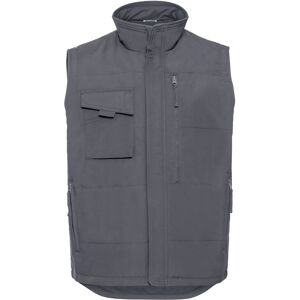 Russell Athletic Russell Heren Gilet voor zwaar gebruik (Konvooi Grijs) 3XL Russell Athletic Russell Heren Gilet voor zwaar gebruik (Konvooi Grijs) 3XL