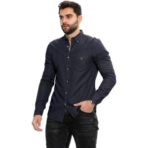 Gant Heren Regular Fit Overhemd - Zwart XL Gant Heren Regular Fit Overhemd - Zwart XL