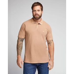 Lee - NAT DYE POLO RUST ORANGE XL Lee - NAT DYE POLO RUST ORANGE XL