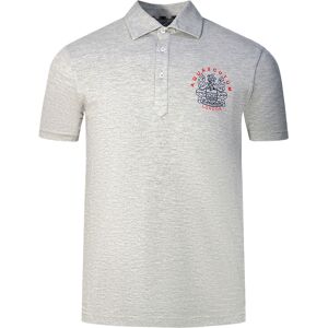 Aquascutum Aldis London Logo Grey Polo Shirt S Aquascutum Aldis London Logo Grey Polo Shirt S