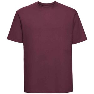 Russell Athletic Russell Heren Ringspun Cotton Classic T-shirt (Bourgondië) XL Russell Athletic Russell Heren Ringspun Cotton Classic T-shirt (Bourgondië) XL